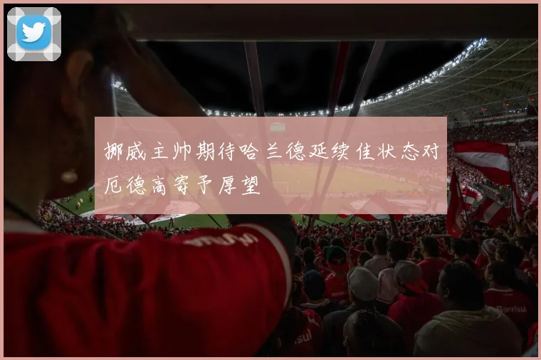 挪威主帅期待哈兰德延续佳状态对厄德高寄予厚望